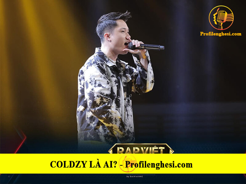 Coldzy tại chương trình Rap Việt