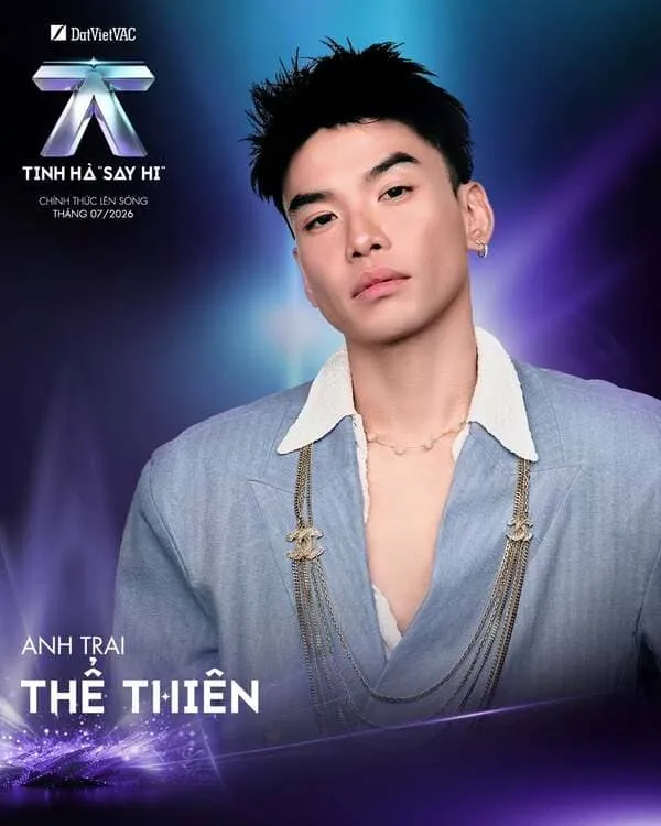 anh-the-thien-trong-tinh-ha-say-hi-7 Ảnh Thể Thiên ngầu trong poster giới thiệu Anh Trai của Tinh Hà Say Hi