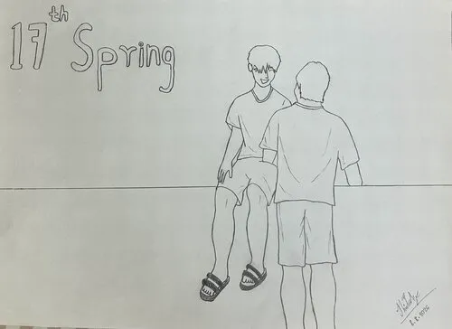 fan vẽ cặp đôi ChokunAston trong 17th Spring