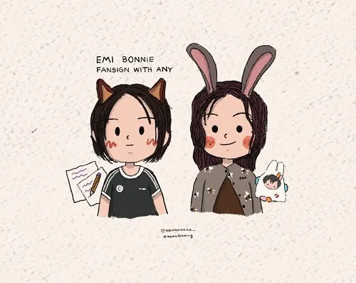 Fanart về EmiBonnie