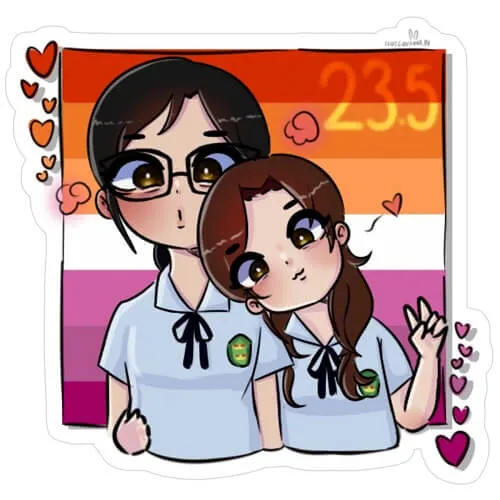 Fanart MilkLove trong 23.5 Sun và Earth