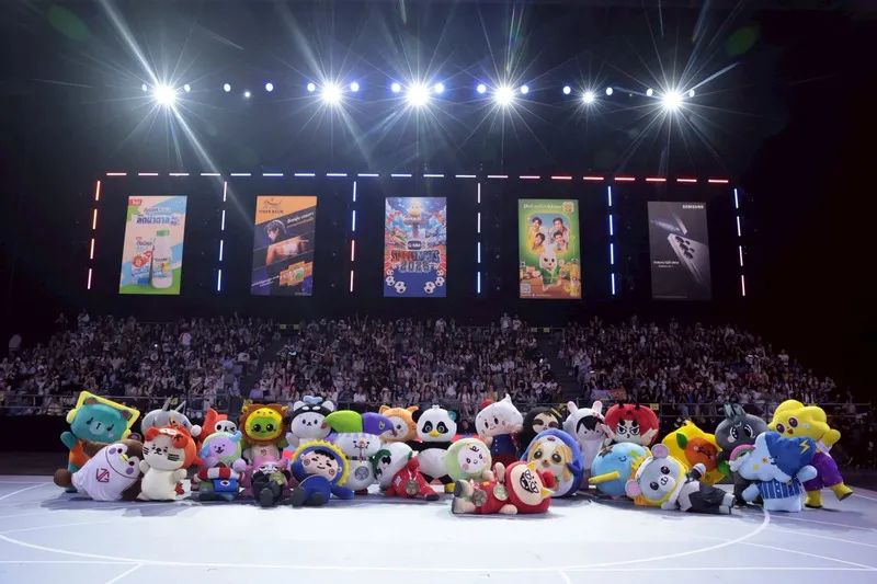 Dàn mascot tham gia GMMTV Starlympics 2025
