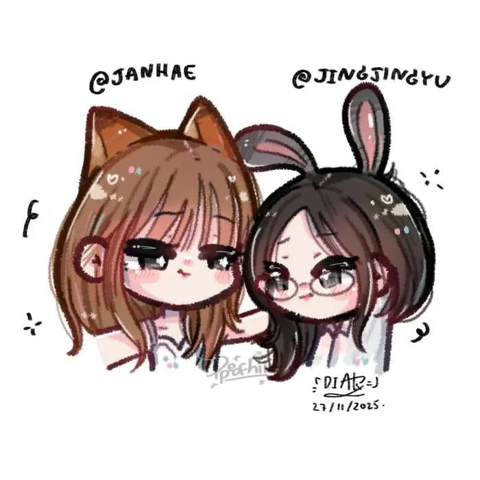 Fanart JanJingJing cực cute