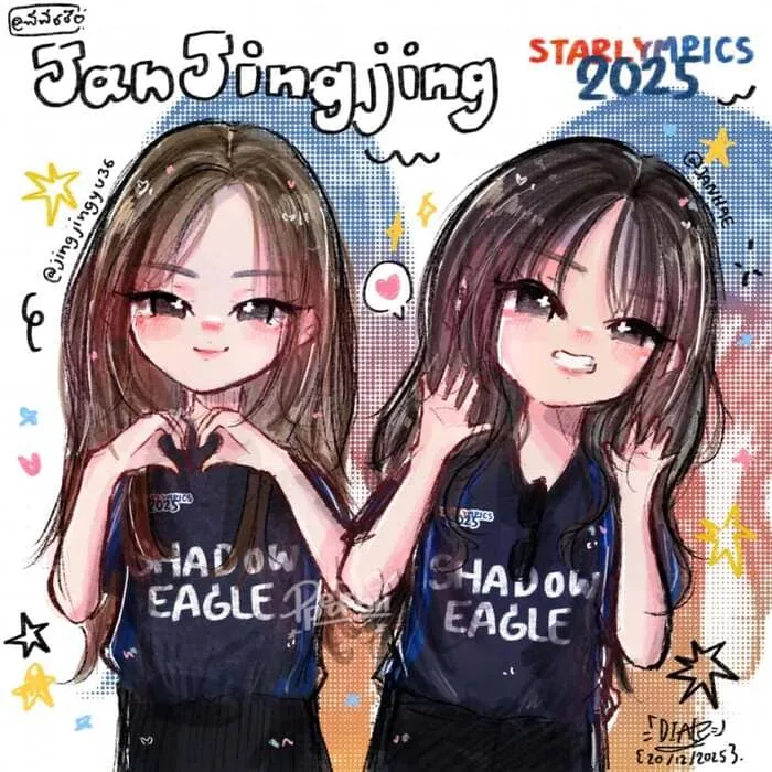 Fanart JanJingJing tại Starlympic