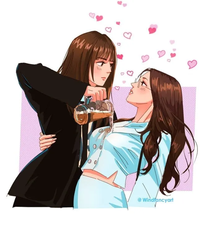 Fanart JanJingJing phân cảnh trong EWB