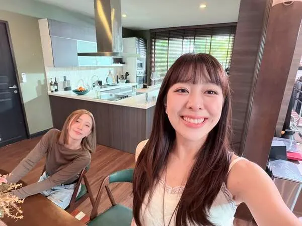 JaoyingMewnich sau hậu trường quay phim