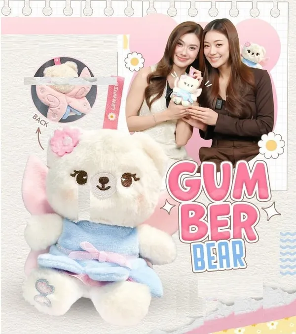LenaMiu chính thức cho ra đời mascot Gumber Bear