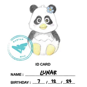 mascot Lunar bản vẽ tay của NamtanFilm